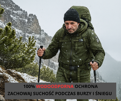 Alpha One™ | Wodoodporny zestaw kurtki i spodni outdoorowych